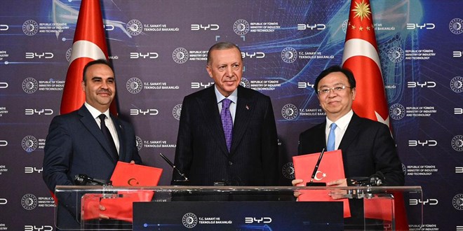 BYD ile Türkiye’de Büyük Yatırım Anlaşması İmzalandı